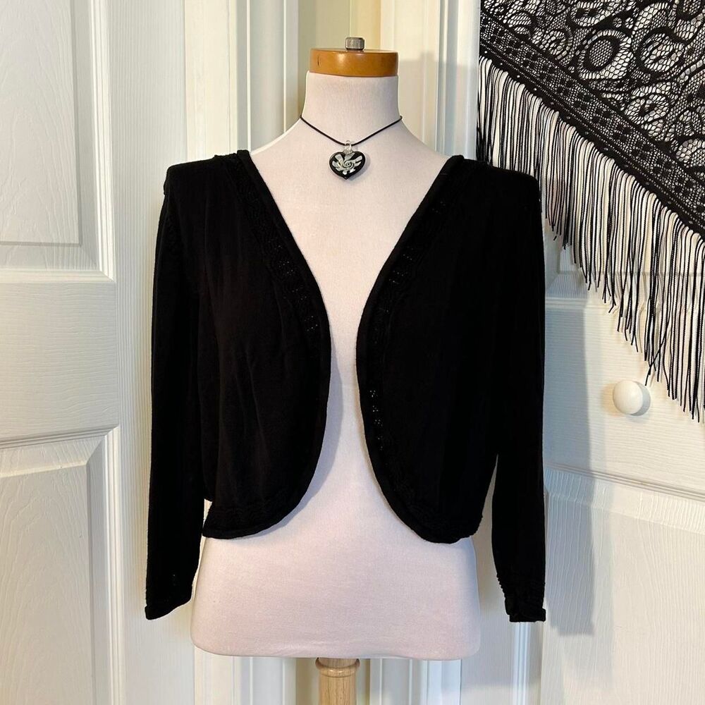 Christopher-banks Women's Black Cardigan